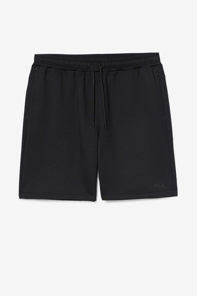 Fila Balban Shorts Black - Mens - 46281DWCZ